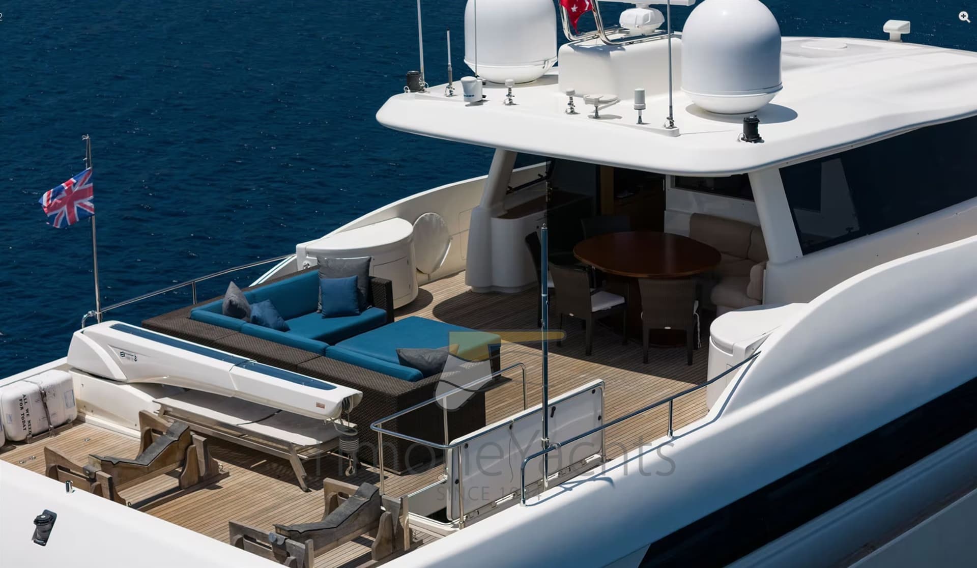 Custom Line Navetta 26 - Deck View Custom Line Navetta 26 - Deck View
