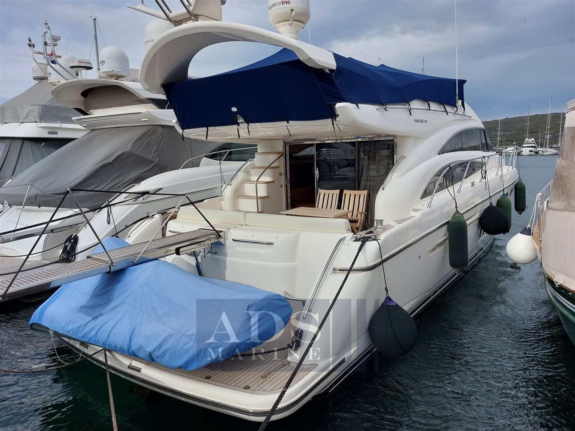 Princess Yachts 58 Fly - Main View Princess Yachts 58 Fly - Main View