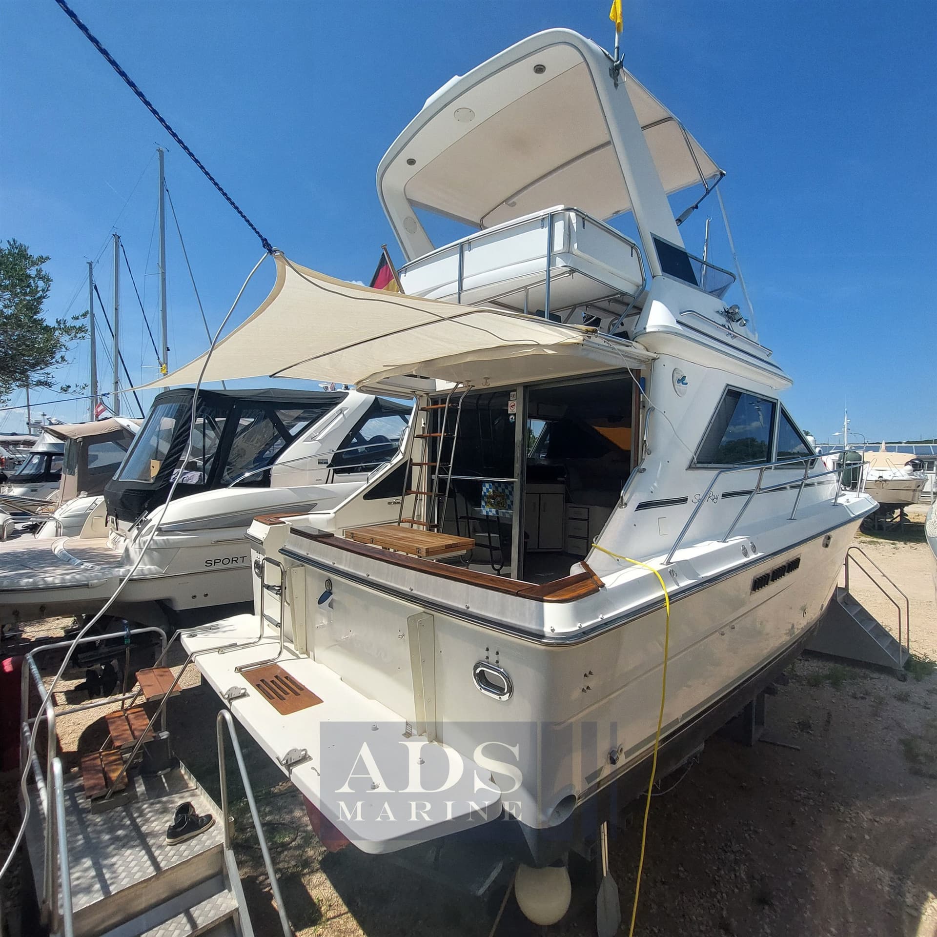 Sea Ray 340 Fly - Detail View 1 Sea Ray 340 Fly - Detail View 1