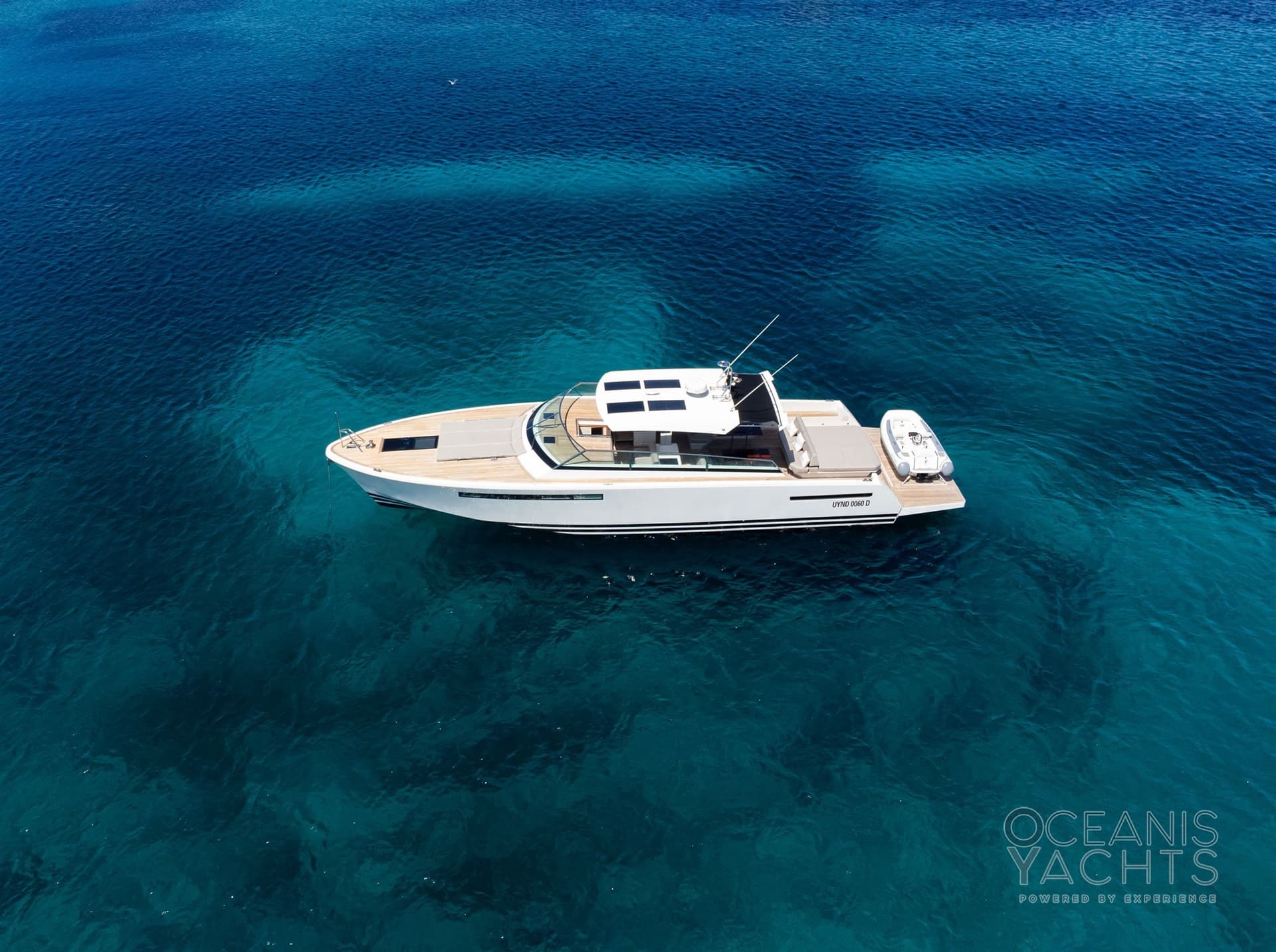 Delta Powerboats 60 Open - Deck View Delta Powerboats 60 Open - Deck View