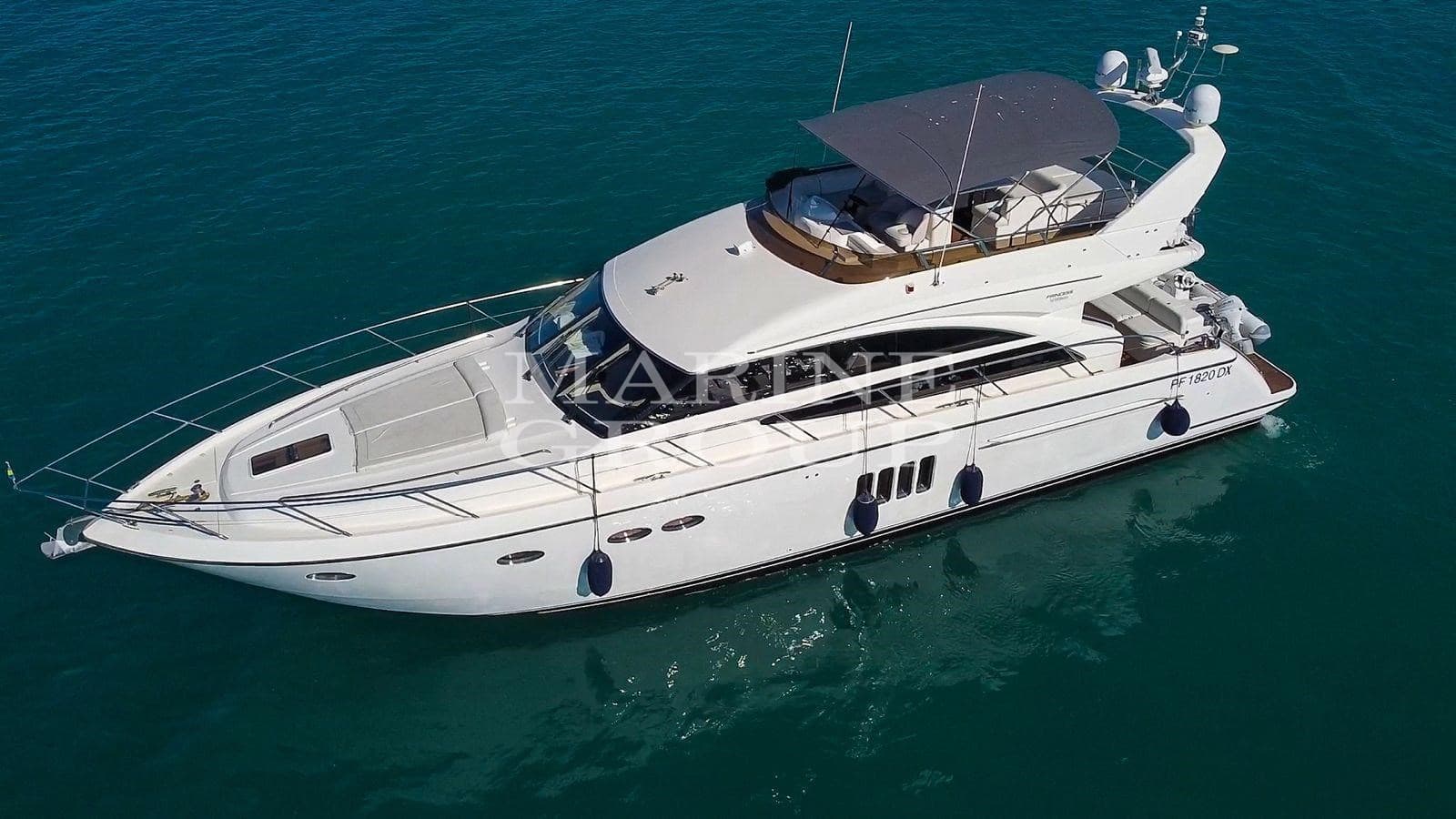 Princess Yachts 62 Fly - Detail View 1 Princess Yachts 62 Fly - Detail View 1