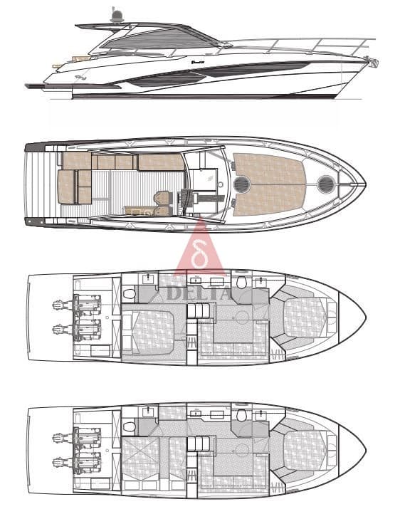 Rio Yachts Paranà 38 - Deck View Rio Yachts Paranà 38 - Deck View