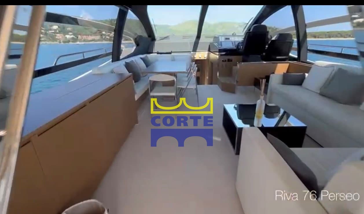 Riva Perseo 76 - Interior View Riva Perseo 76 - Interior View