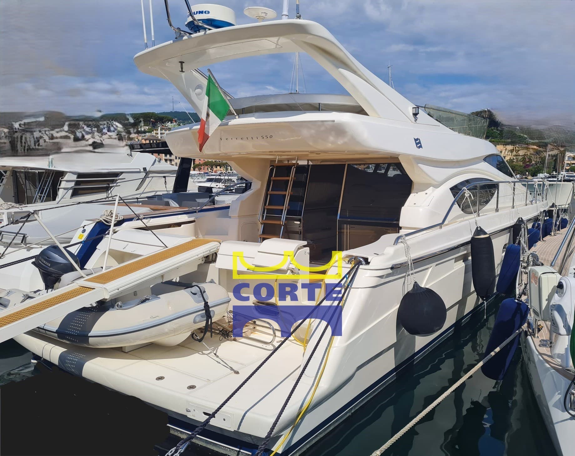 Ferretti Yachts 550 - Main View Ferretti Yachts 550 - Main View