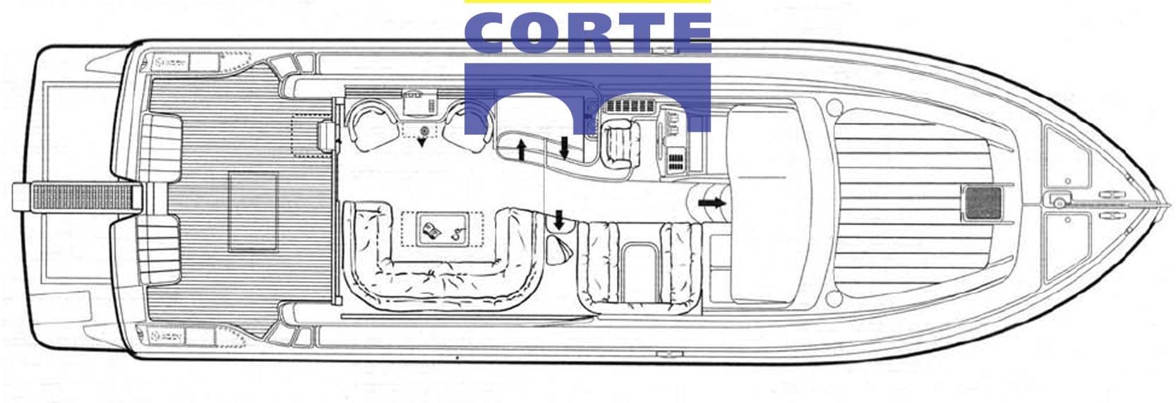 Ferretti Yachts 53 used - hero image 20