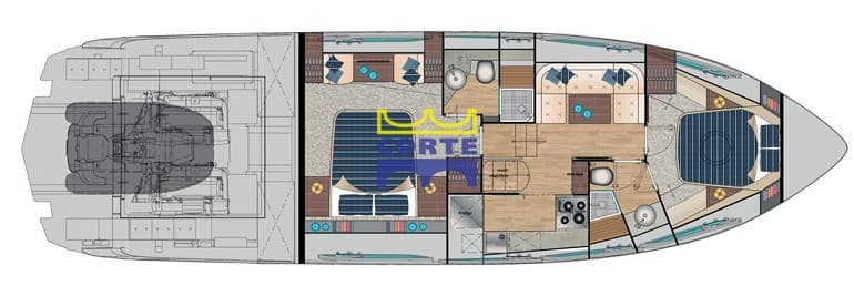 Pershing Pershing 5x - Interior View Pershing Pershing 5x - Interior View