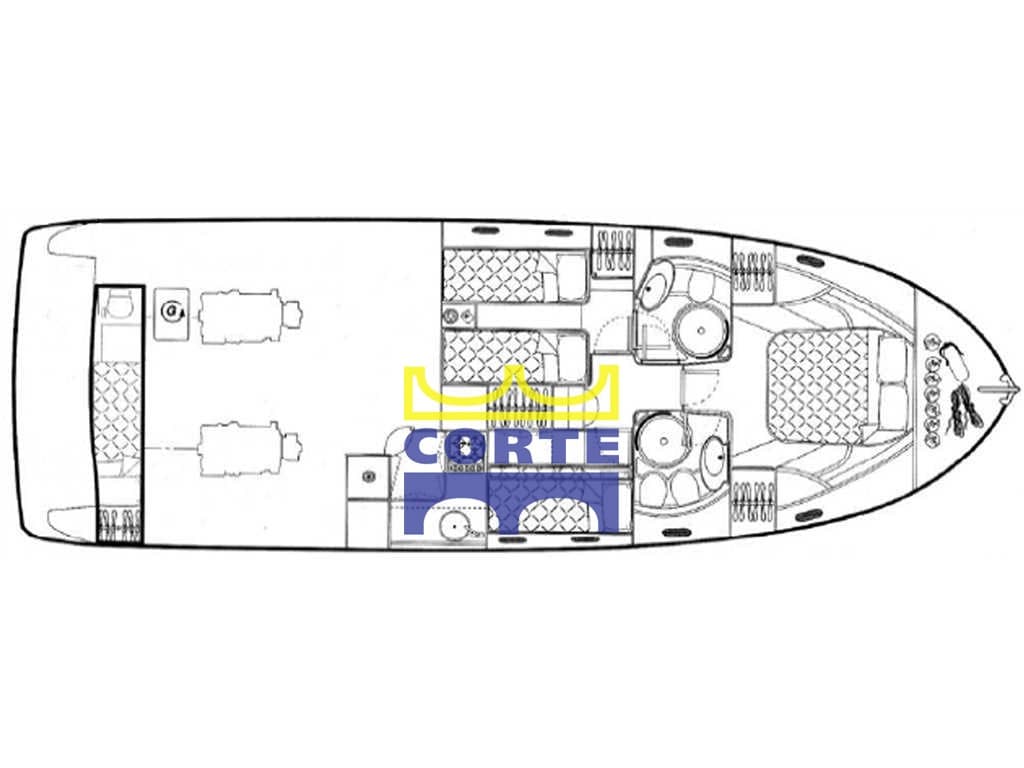 Ferretti Yachts 430 gebraucht - Detail 2