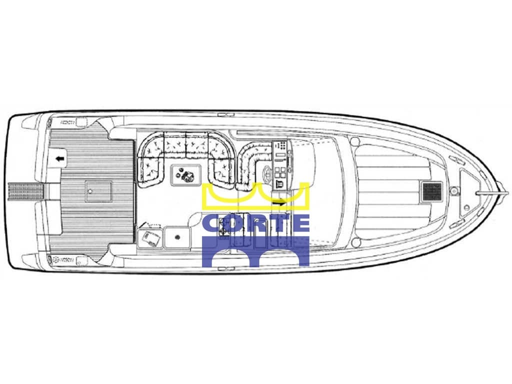 Ferretti Yachts 430 - Interior View Ferretti Yachts 430 - Interior View
