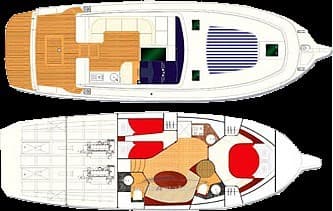 Cayman 43 Wa - Detail View 1 Cayman 43 Wa - Detail View 1