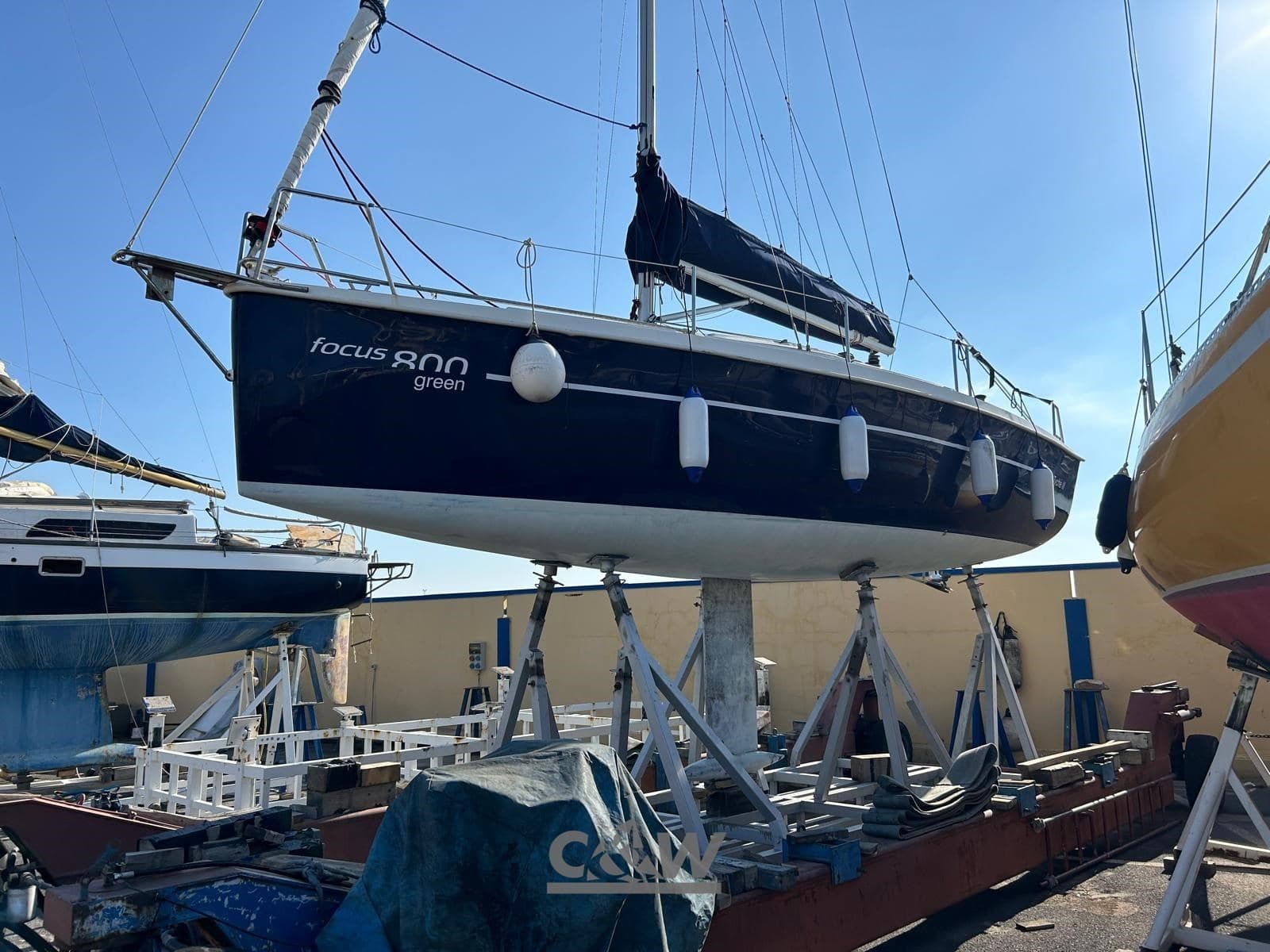 Sobusiak Yacht Yard Focus 800 - Interior View Sobusiak Yacht Yard Focus 800 - Interior View