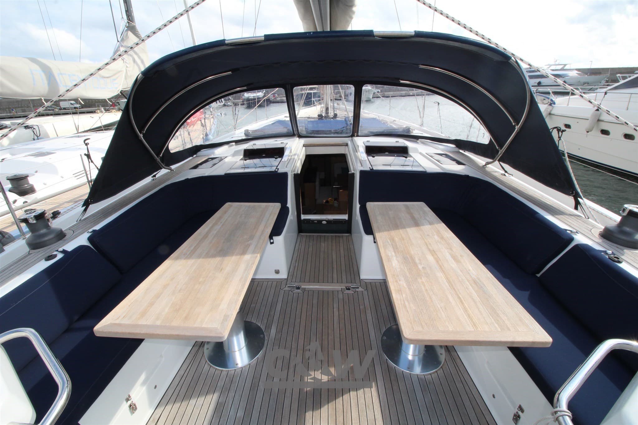 Hanse Hanse 575 - Deck View Hanse Hanse 575 - Deck View