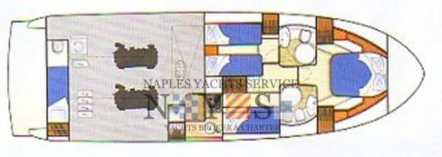 Ferretti Yachts 460 - Interior View Ferretti Yachts 460 - Interior View