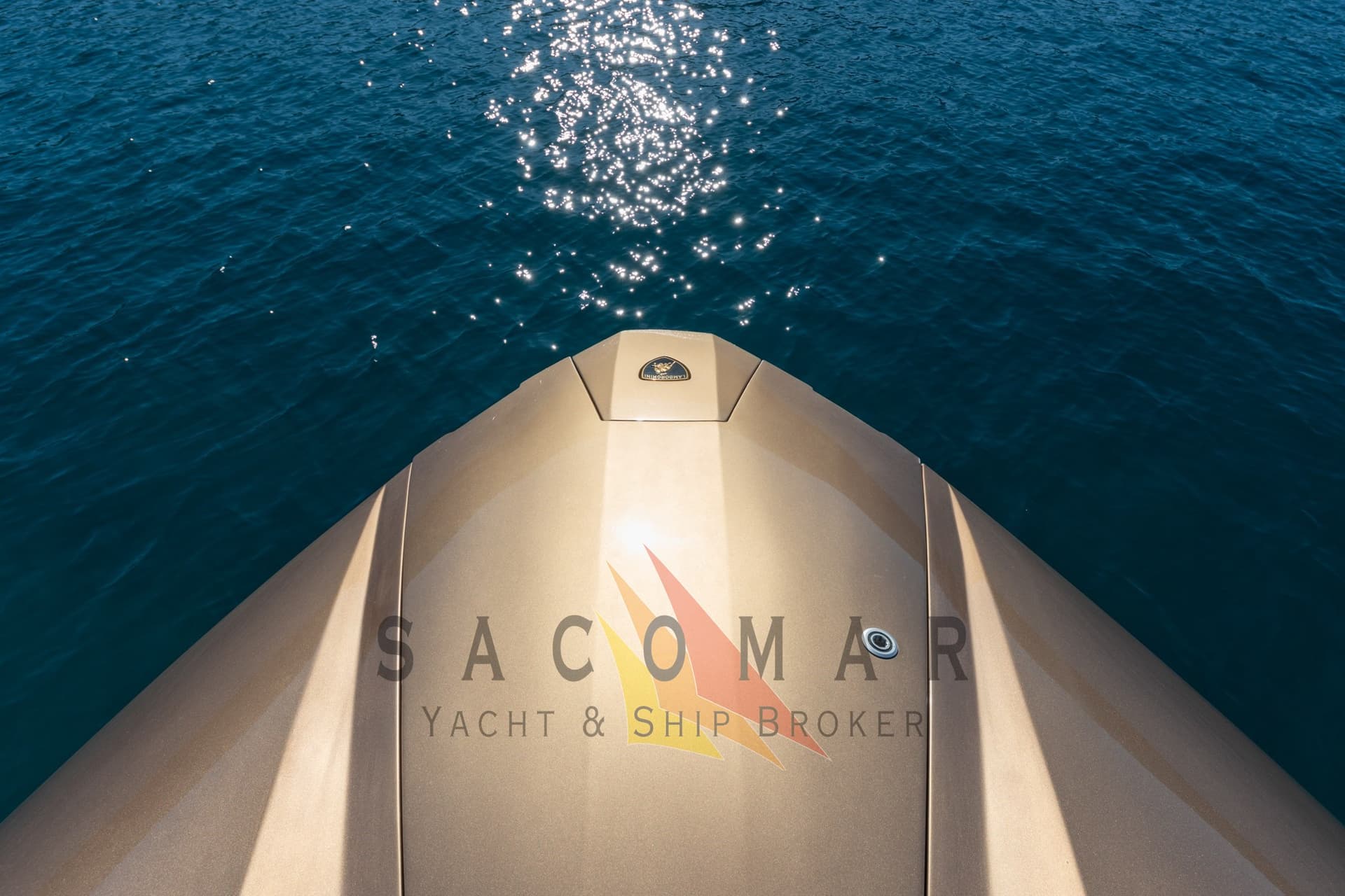 Tecnomar Lamborghini 63 - Deck View Tecnomar Lamborghini 63 - Deck View