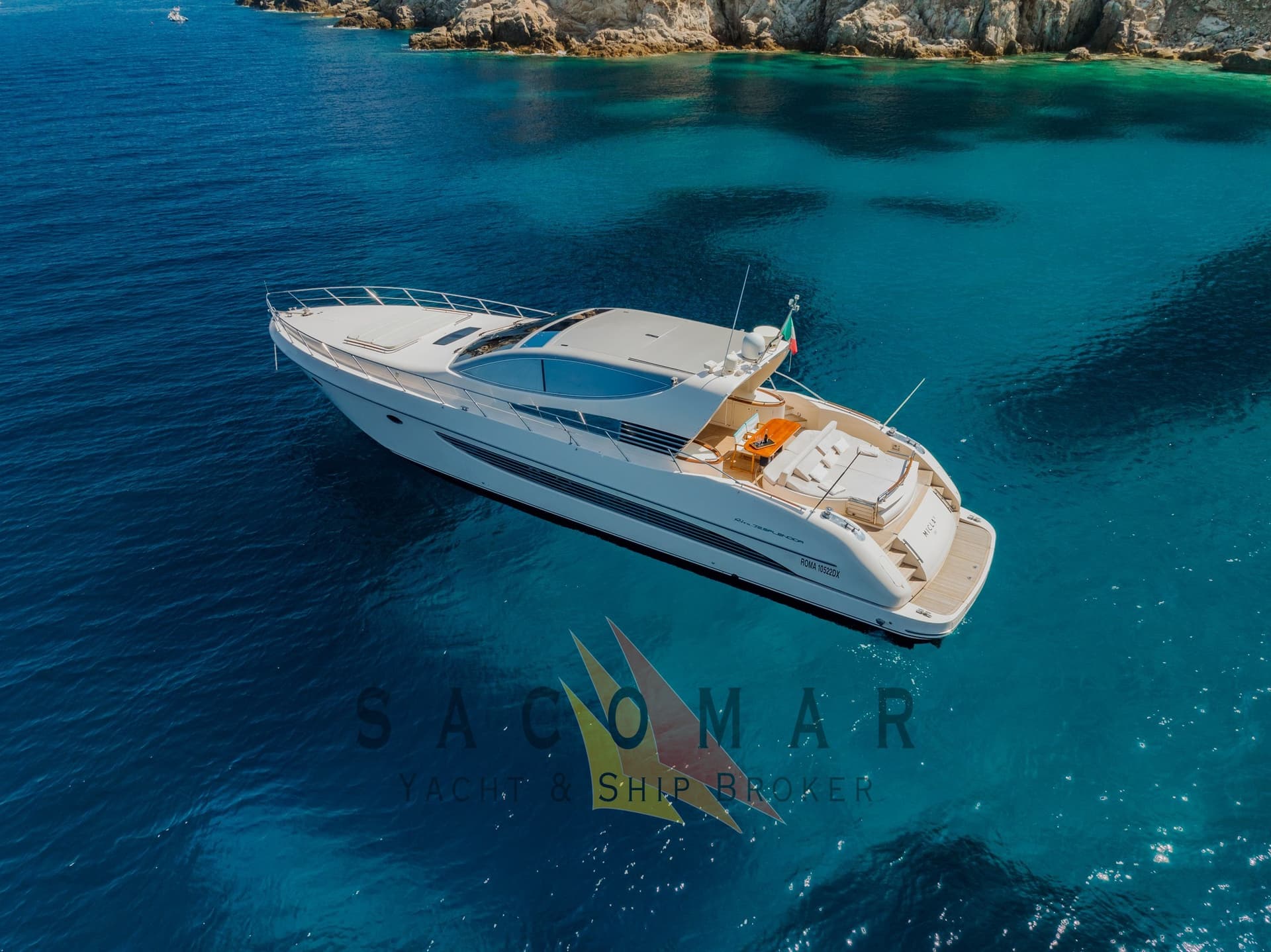 Riva 72 Splendida - Deck View Riva 72 Splendida - Deck View