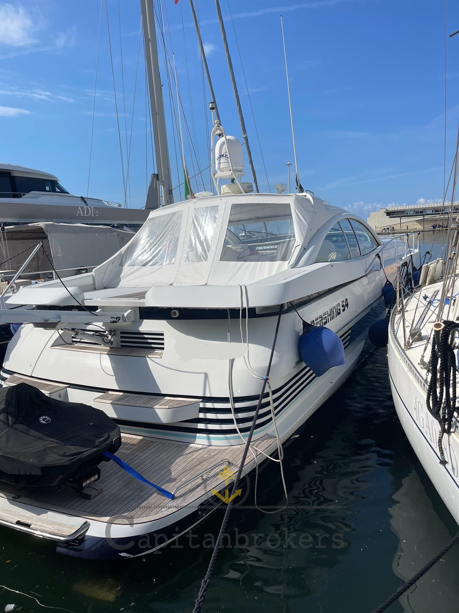 Pershing Pershing 54' - Detail View 1 Pershing Pershing 54' - Detail View 1