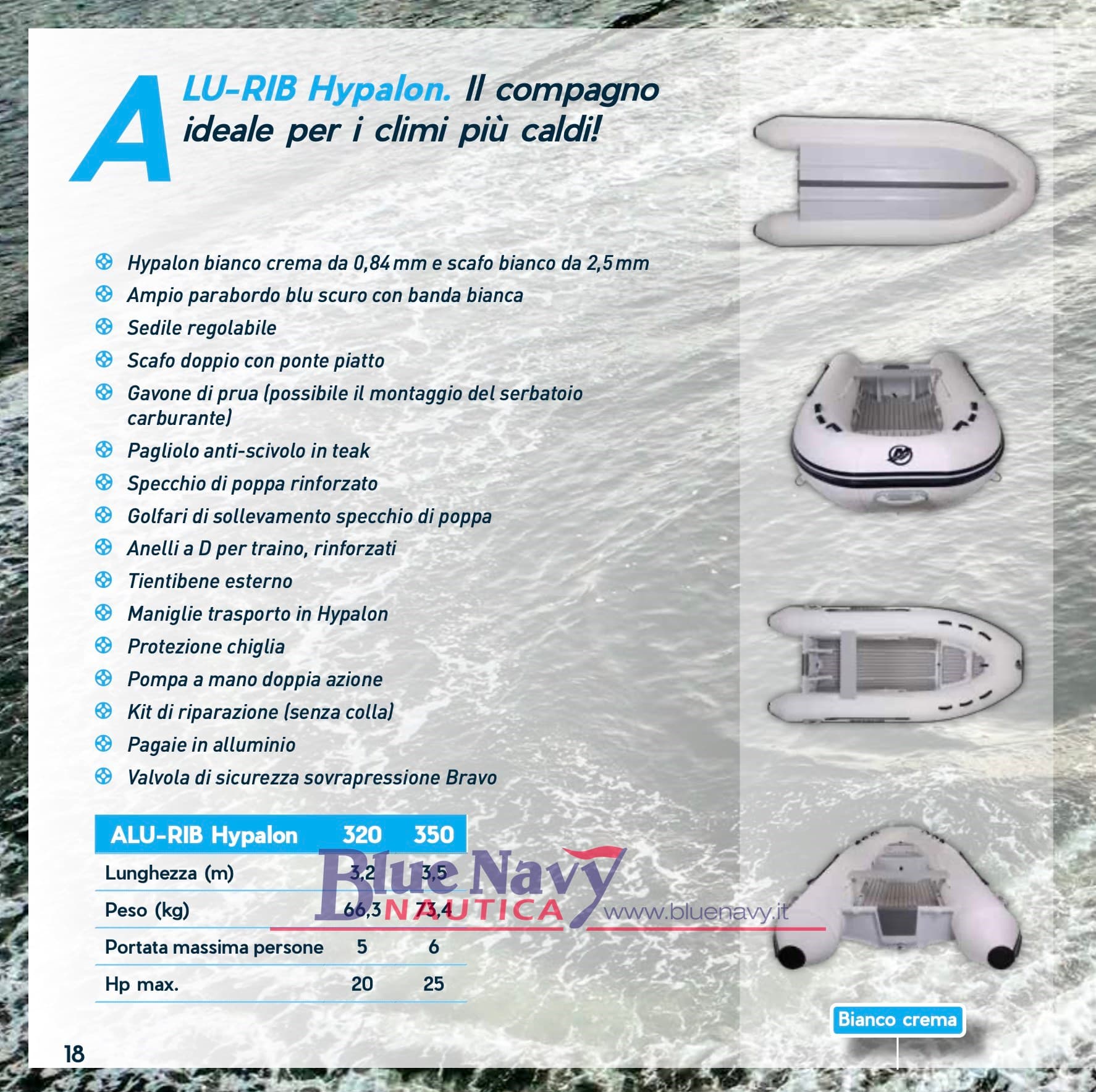 Quicksilver Gommoni 320cm-350cm Alu-Rib In Hypalon - Detail View 1 Quicksilver Gommoni 320cm-350cm Alu-Rib In Hypalon - Detail View 1