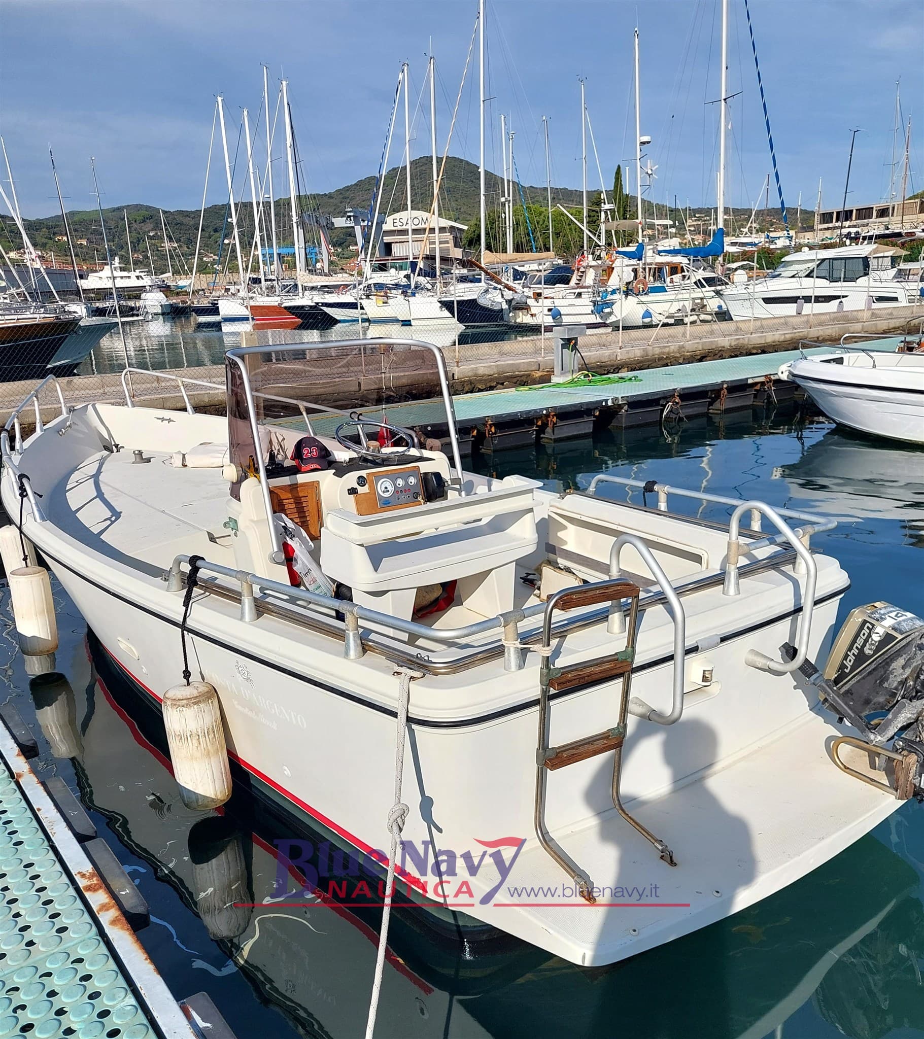 Costa D'Argento 707 con entrobordo FNM 120cv (2007) gebraucht - Hauptbild 7