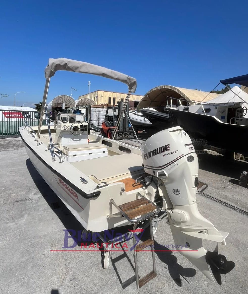 Boston Whaler 17 Montauk + Evinrude E Tec 90cv 2026 usato - dettaglio 4