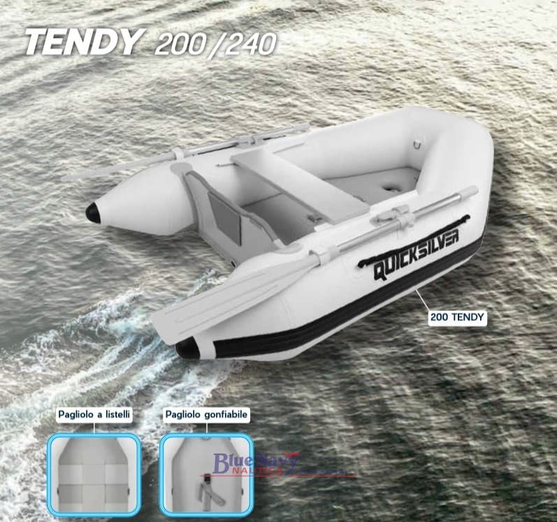 Quicksilver Gommone 2,40mt - Pagliolo Gonfiabile gebraucht - Detail 3