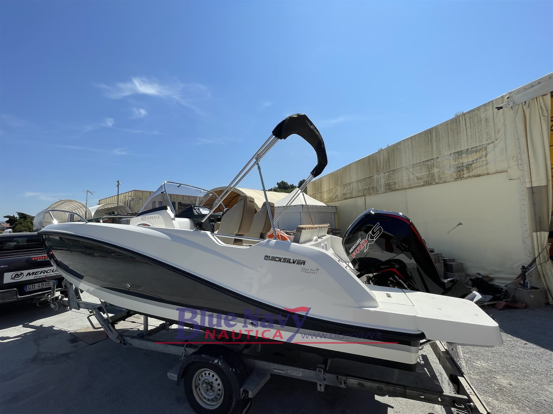 Quicksilver 605 Sundeck (6,45,Mt) 2 Postiletto usato - dettaglio 2
