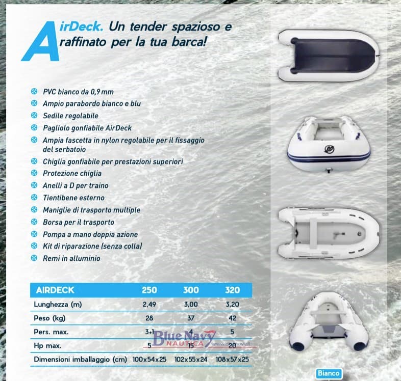 Quicksilver Tender Air Deck 250cm - 320cm Pagliolo Gonfiabile - Interior View Quicksilver Tender Air Deck 250cm - 320cm Pagliolo Gonfiabile - Interior View