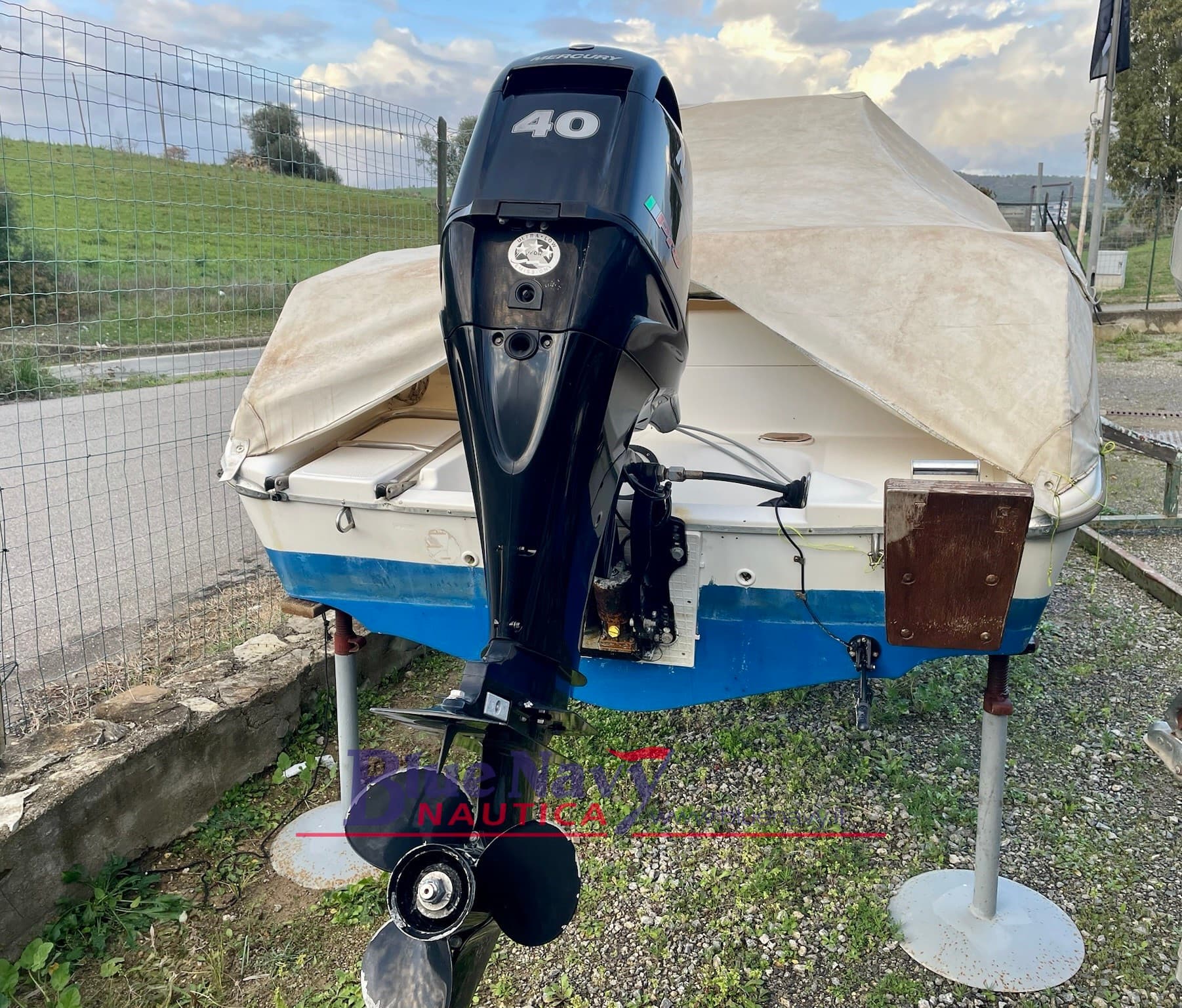 Sessa Marine Con Mercury 40cv Pro (Motore Del 2021) usato - dettaglio 4