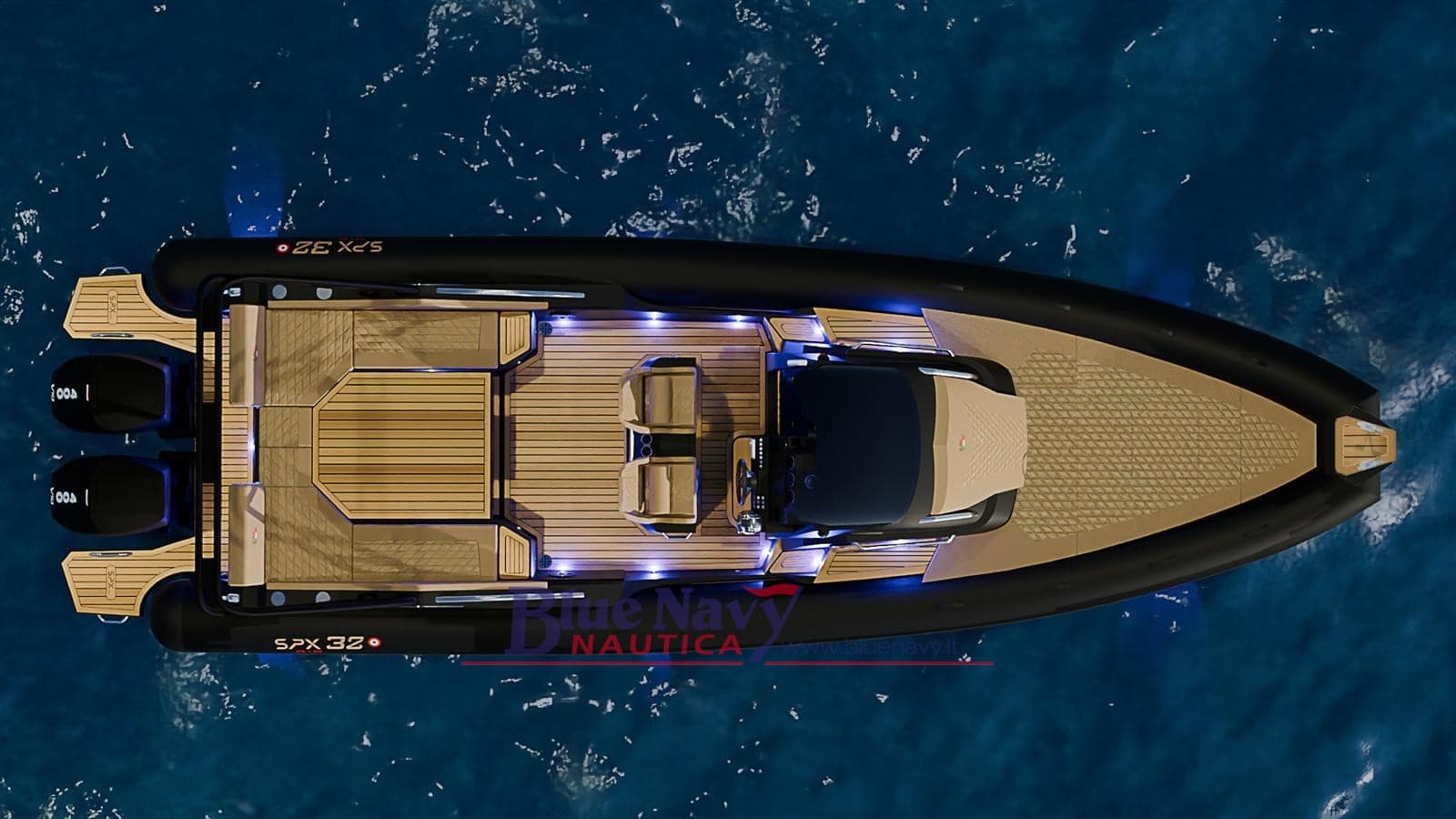 Spx 32 Dinette - Deck View Spx 32 Dinette - Deck View