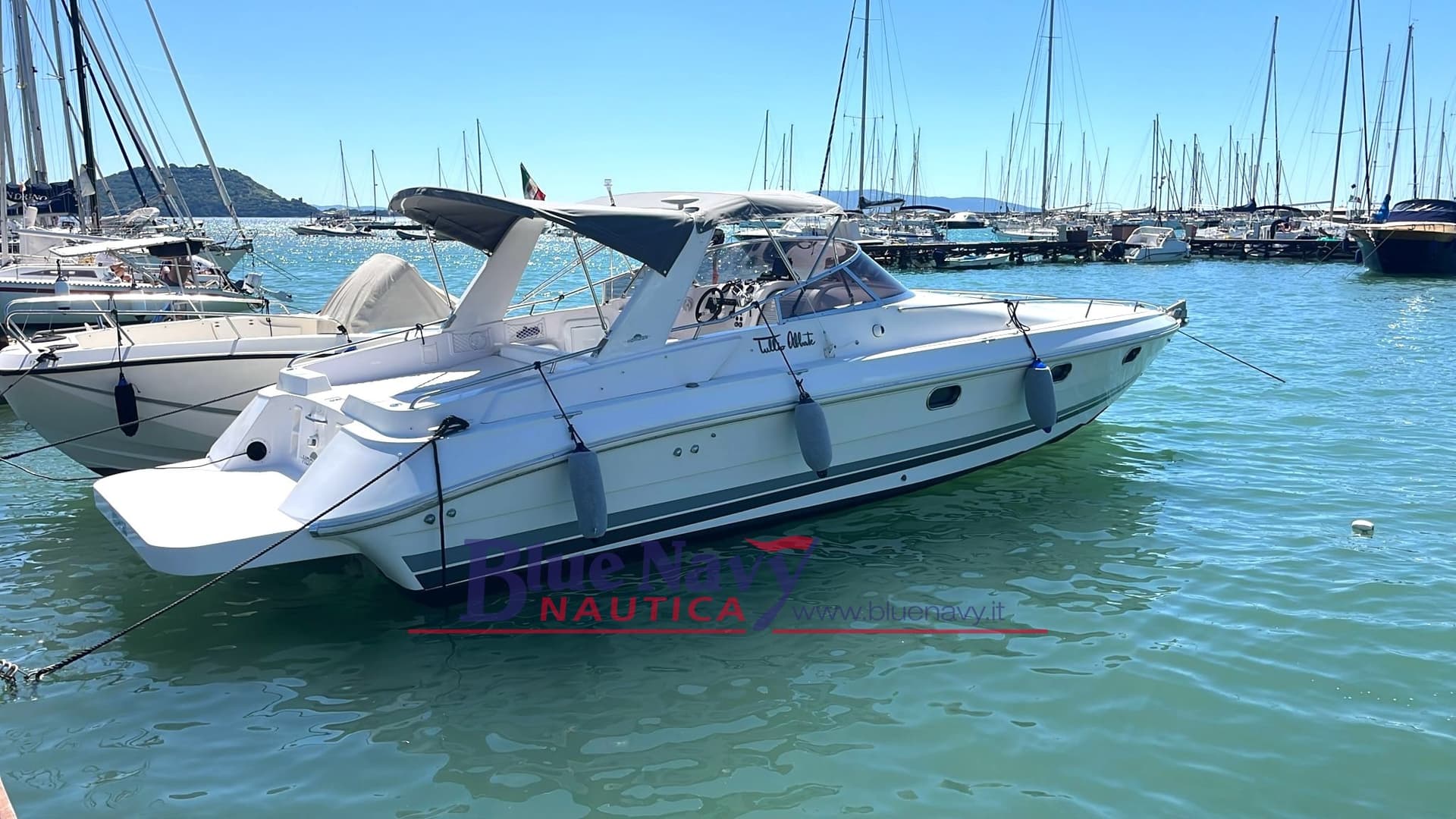 Abbate Tullio Elite 33 + 2x200 Volvo Penta turbo diesel usato - vista principale
