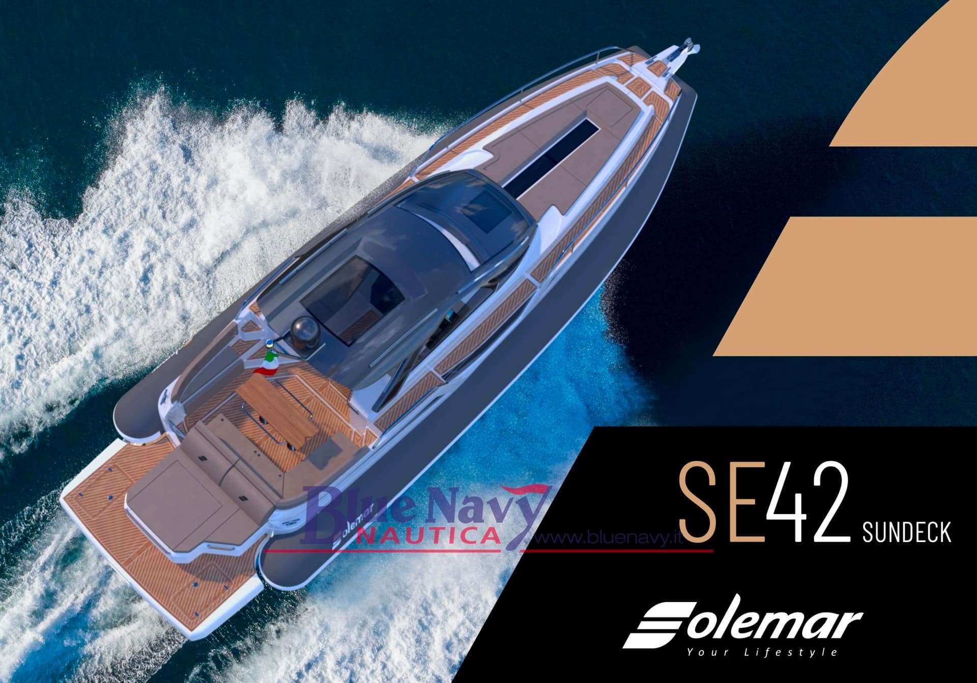 Solemar Se42 Sundeck 12,90mt F.T. 4+1 Posti Letto - Detail View 1 Solemar Se42 Sundeck 12,90mt F.T. 4+1 Posti Letto - Detail View 1