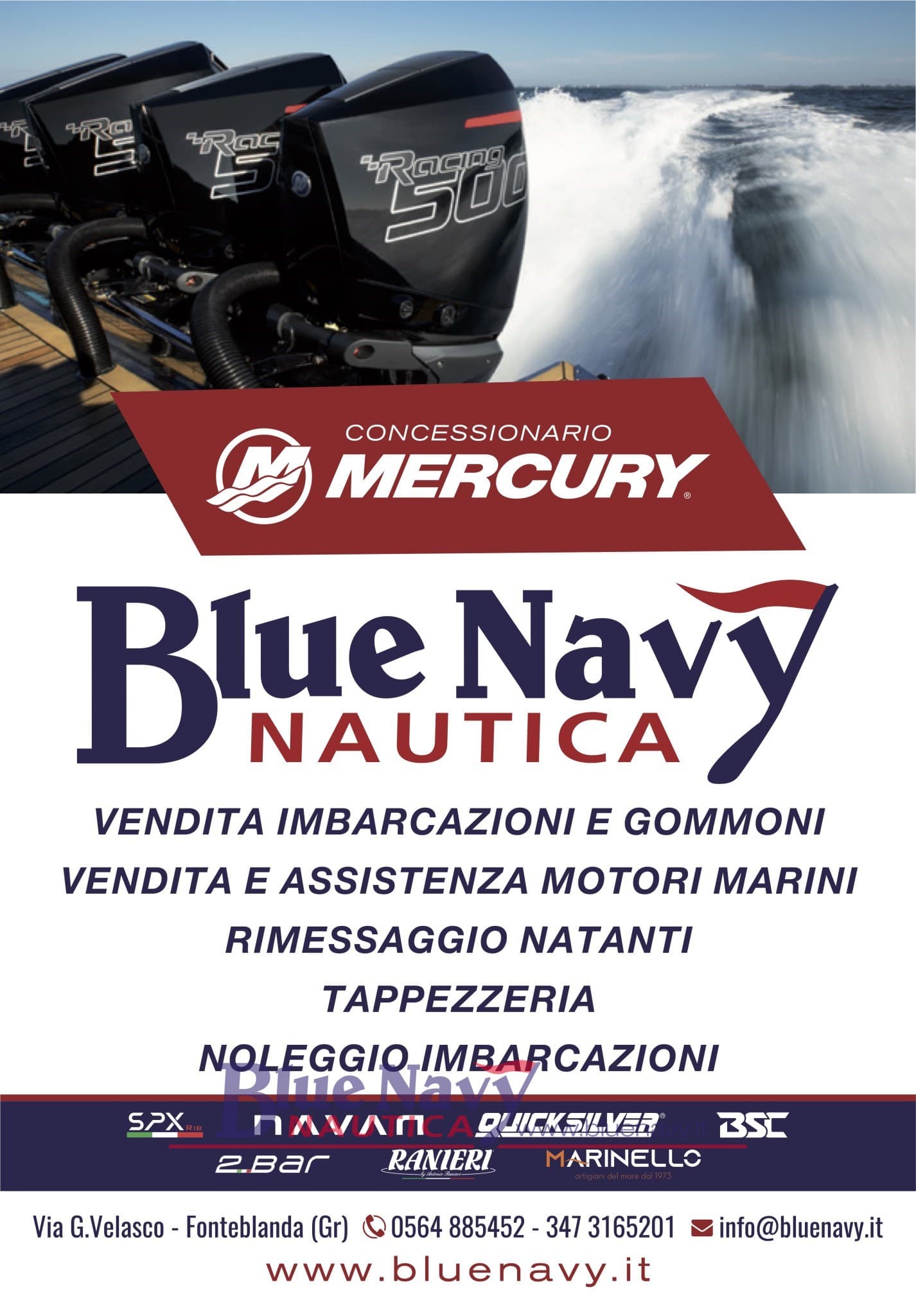 Car Off Shore Fiat 500 Classic + 40cv PRO Mercury usato - foto hero 8