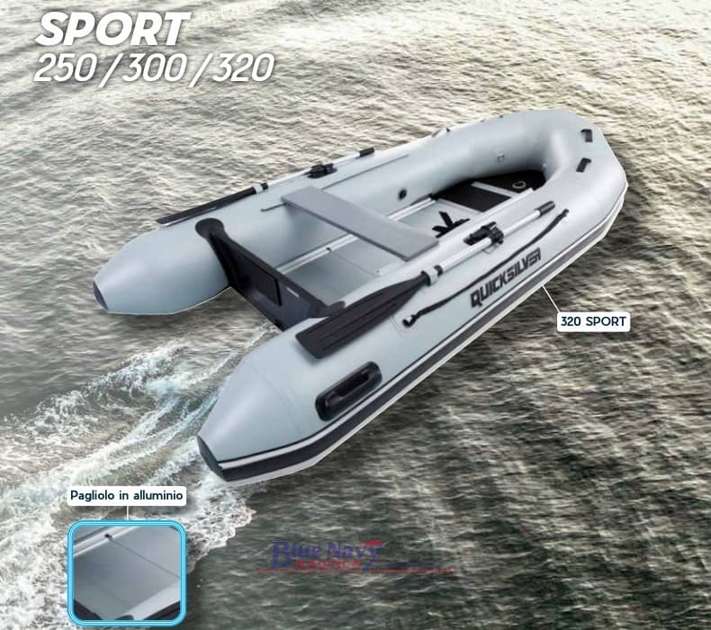 Quicksilver 300 Airdeck usato - dettaglio 4