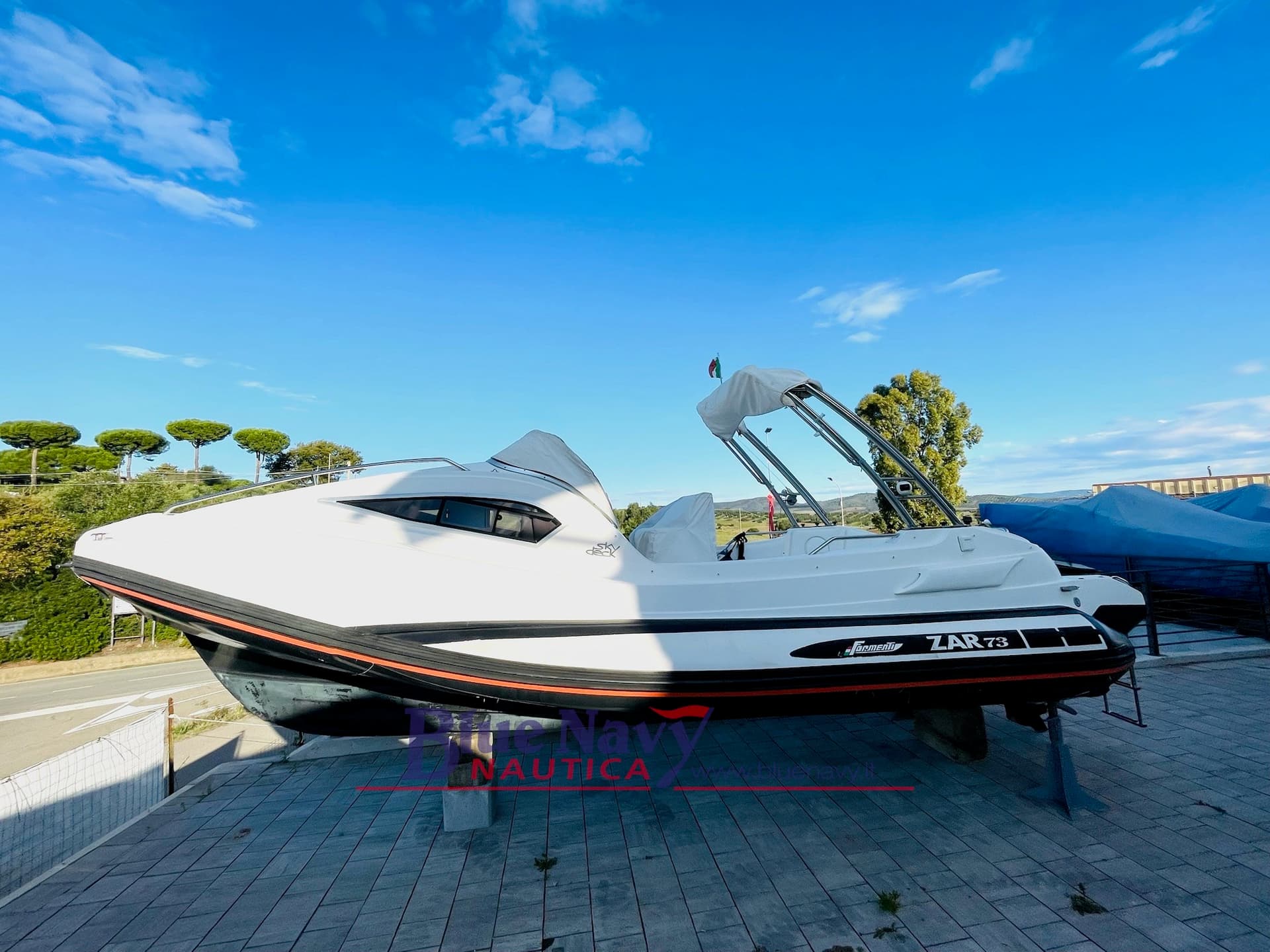 Zar Formenti 73 SkyDeck Limited + 220cv V6 Mercruiser gebraucht - Hauptbild 2