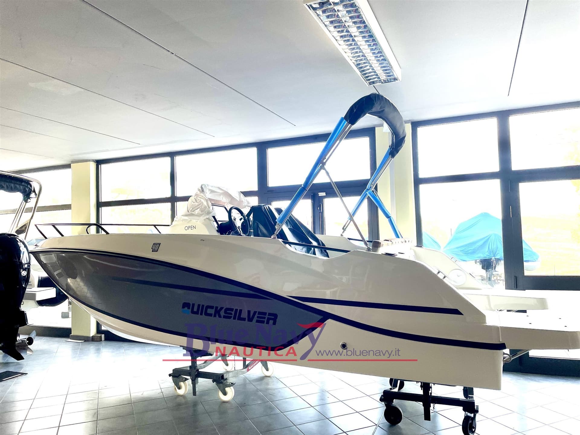 Quicksilver Activ 555 Open + 40 Pro Mercury gebraucht - Detail 2