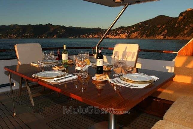 Benetti Poppa Quadra - Deck View Benetti Poppa Quadra - Deck View