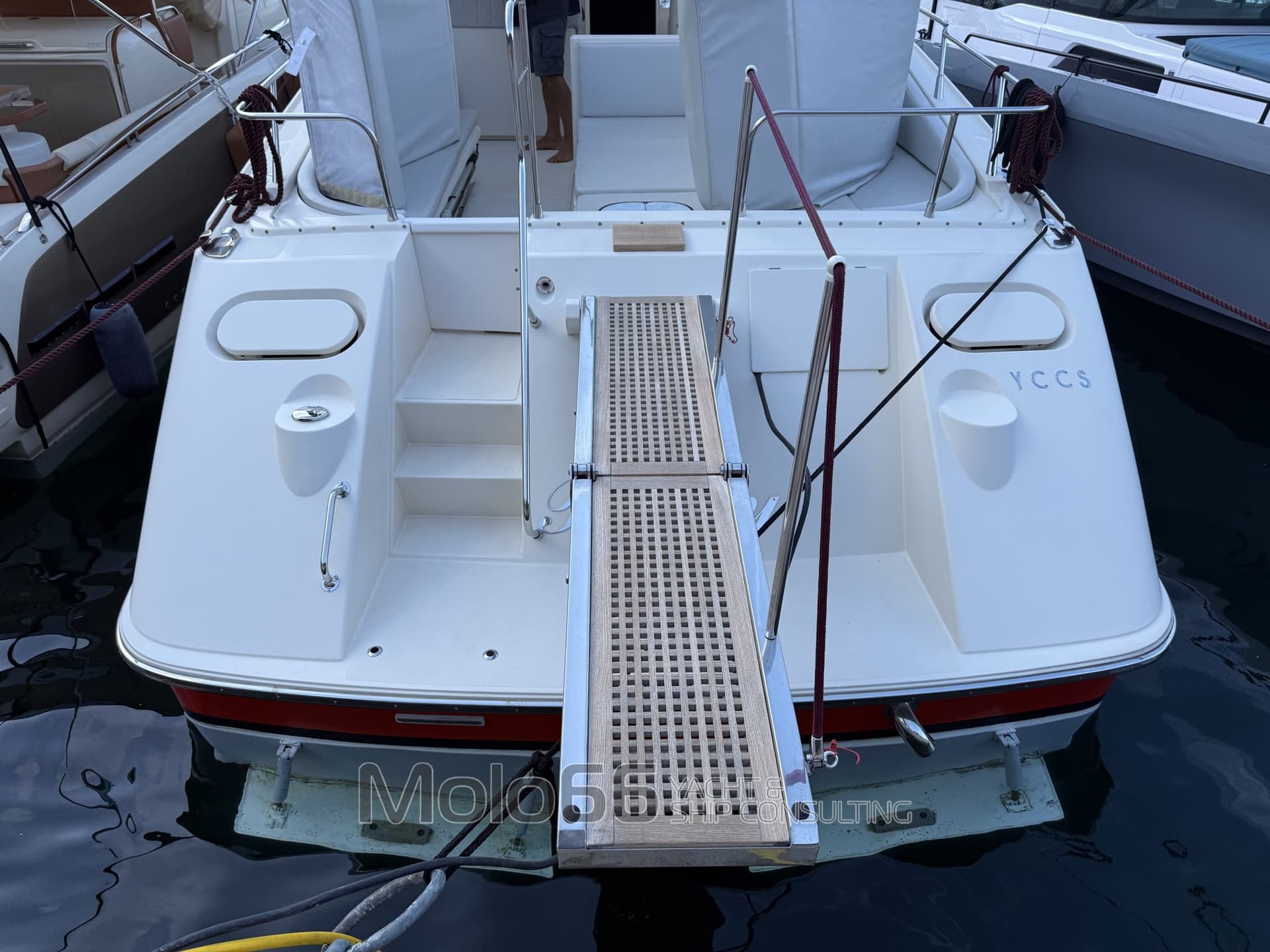 Riva 51 Turborosso - Deck View Riva 51 Turborosso - Deck View