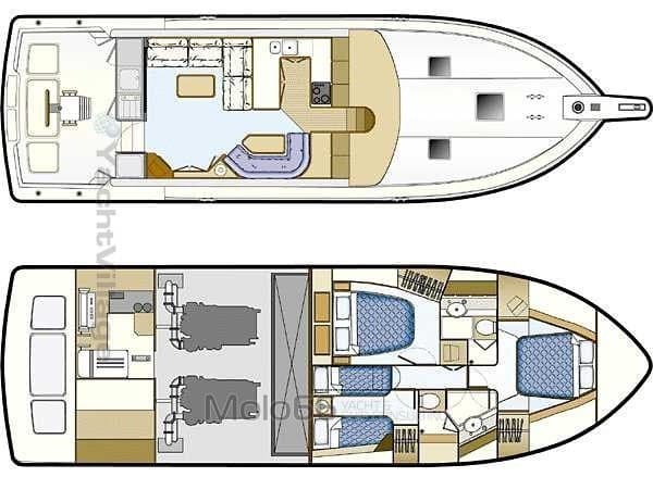 Bertram Yacht 510 Convertible gebraucht - Detail 2