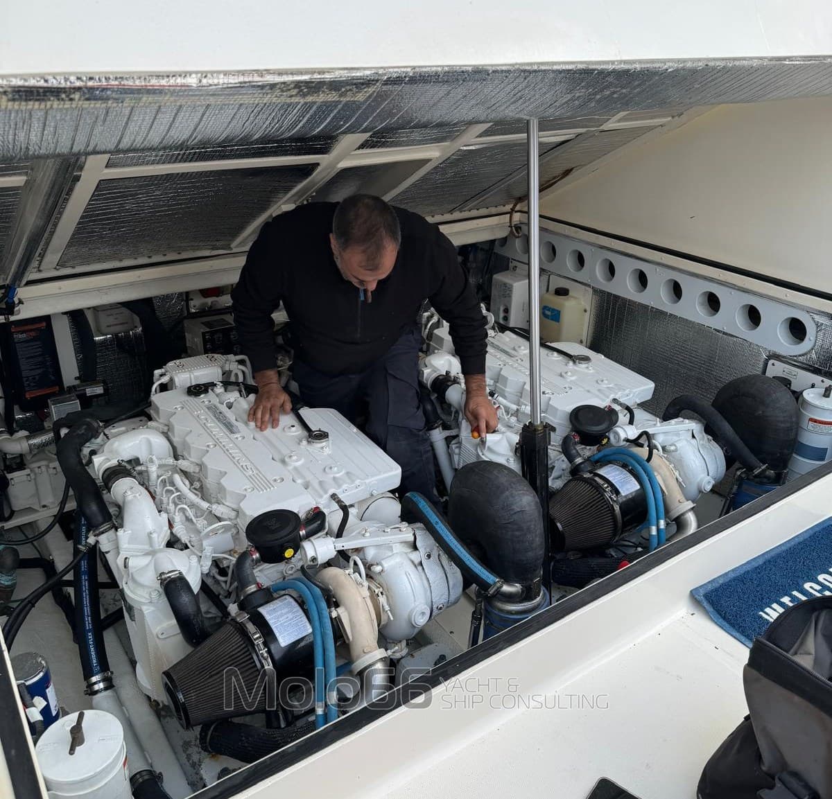 Bertram Yacht 360 Moppie - Interior View Bertram Yacht 360 Moppie - Interior View