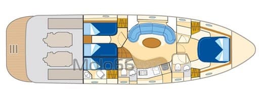 Baia Flash 48 usato - dettaglio 1