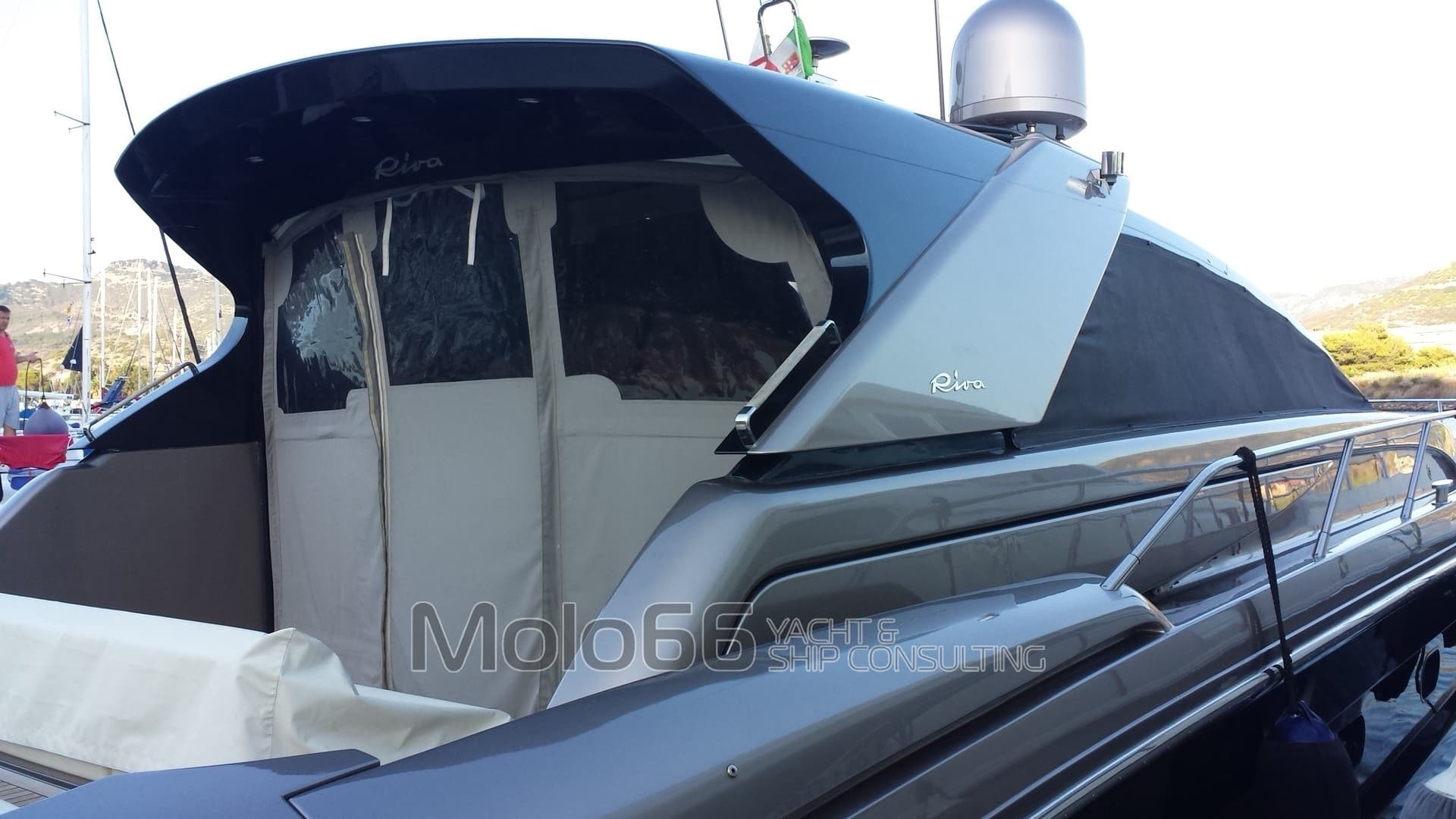 Riva 68 Ego - Deck View Riva 68 Ego - Deck View