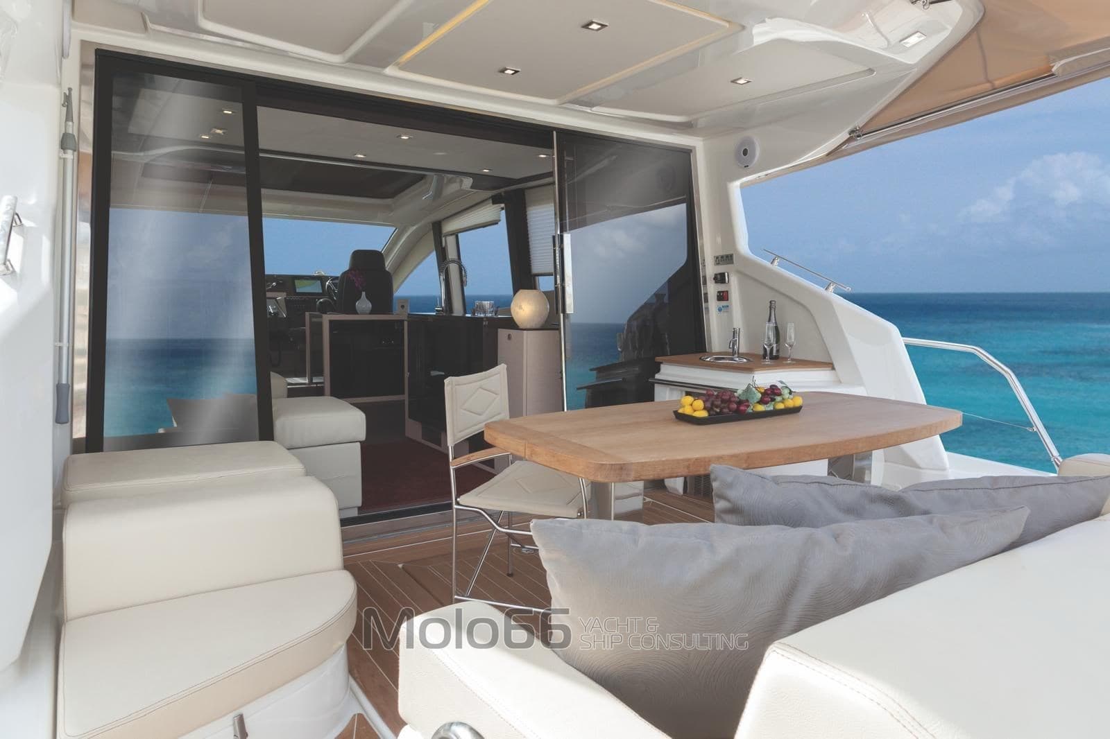 Cranchi Sixty Ht - Deck View Cranchi Sixty Ht - Deck View