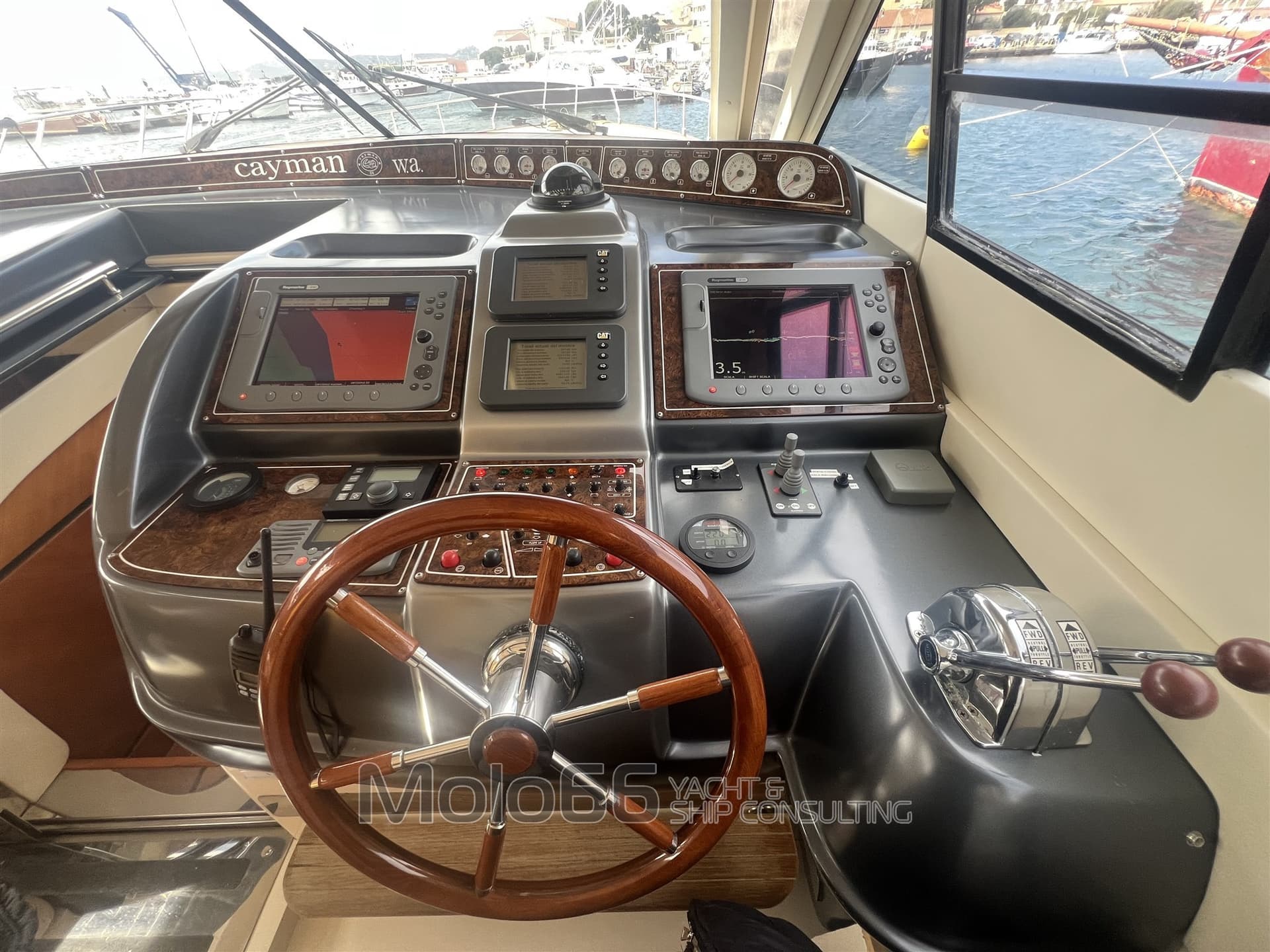 Cayman 58 Wa - Deck View Cayman 58 Wa - Deck View