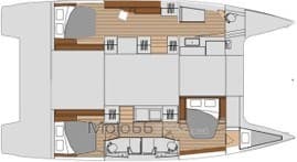 Fountaine Pajot Tanna 47 Maestro - Interior View Fountaine Pajot Tanna 47 Maestro - Interior View