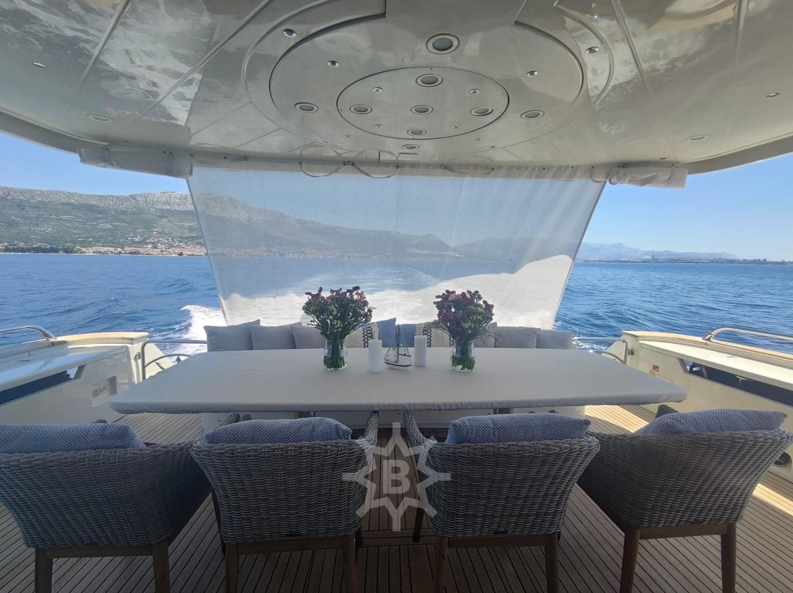 Dominator Yachts Dominator 86 - Deck View Dominator Yachts Dominator 86 - Deck View