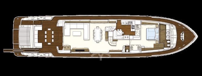 Ferretti Yachts 960 usato - dettaglio 2