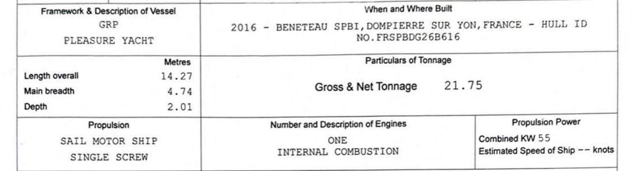 Beneteau Oceanis 48 usato - dettaglio 1