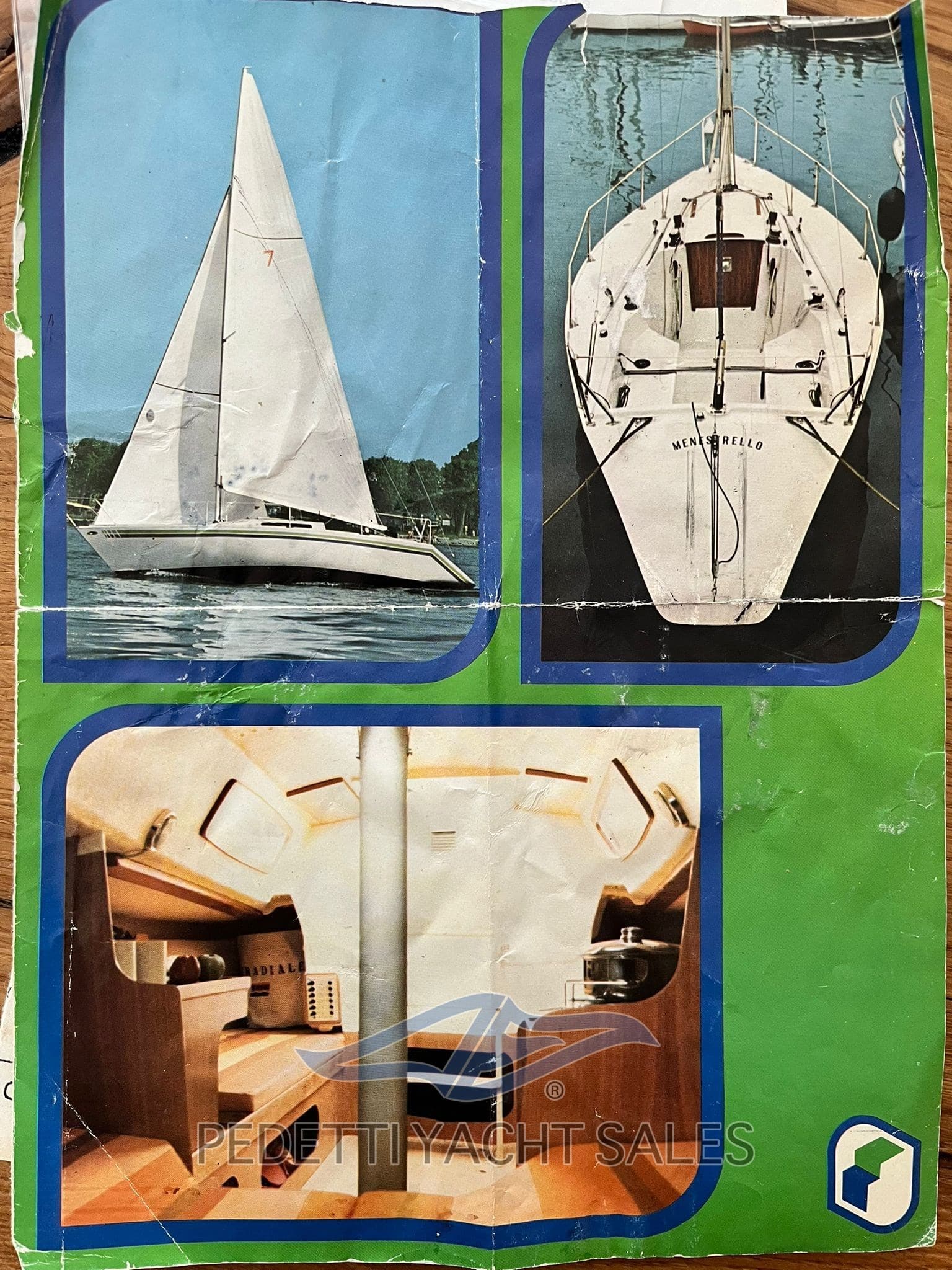 Nautivela Menestrello usato - dettaglio 4