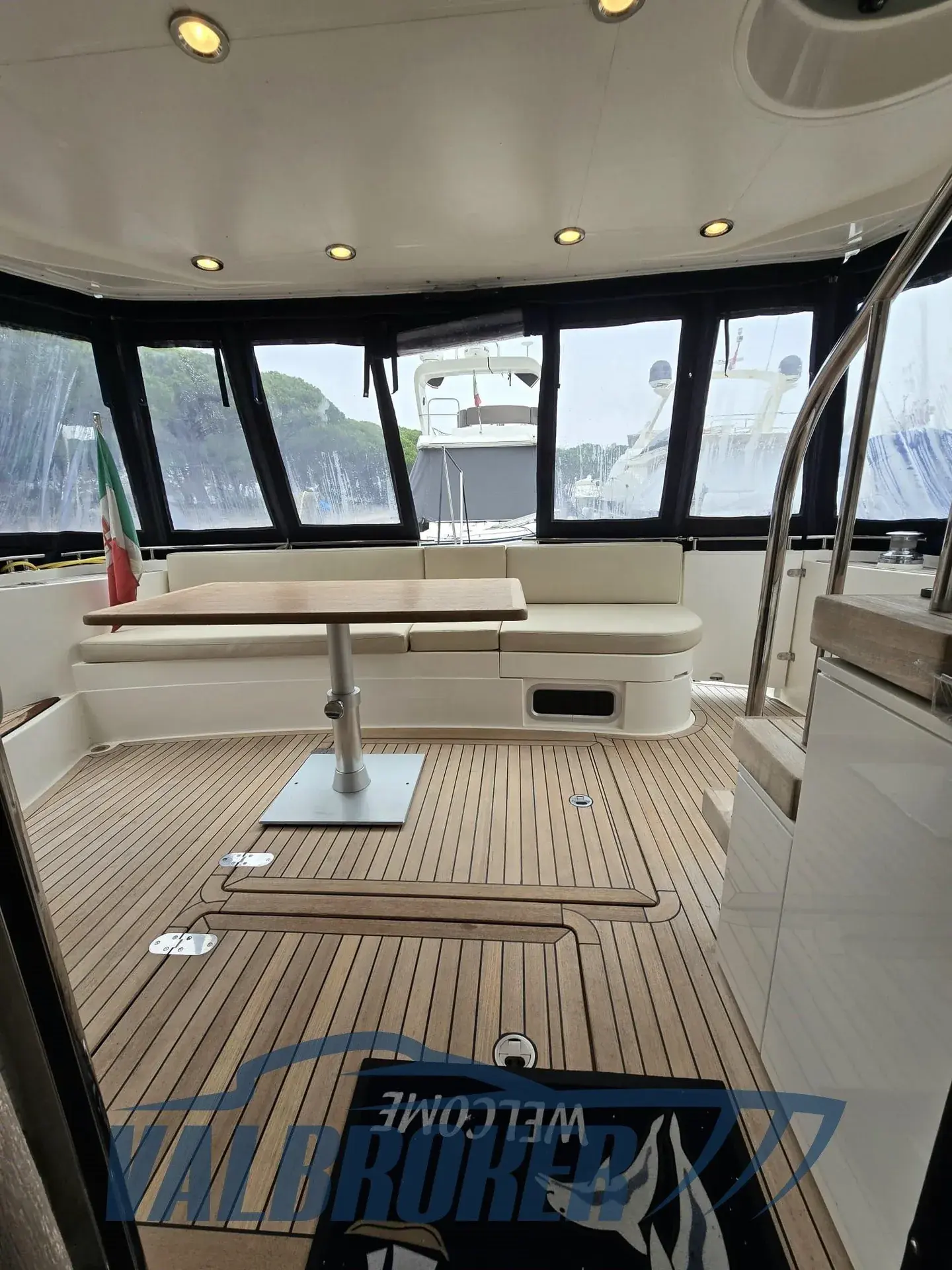 Fairline Phantom 50, exterior photograph 3 of a boat shown in a current listing