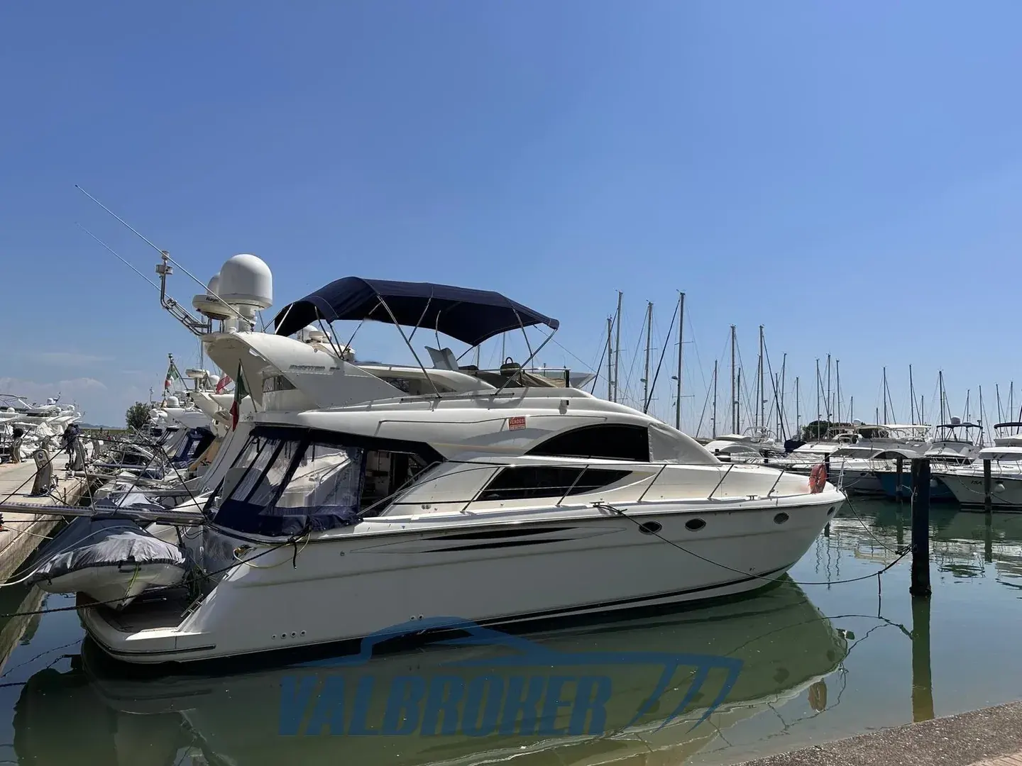 Fairline Phantom 50, exterior photograph 6 of a boat shown in a current listing