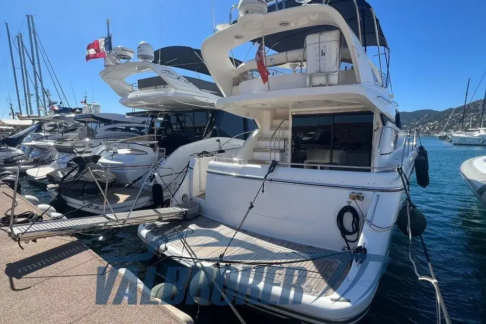Fairline Phantom 50, exterior photograph 11 of a boat shown in a current listing