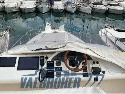 Fairline Phantom 50, exterior photograph 7 of a boat shown in a current listing